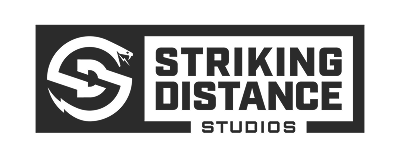 Logo striking distance gray